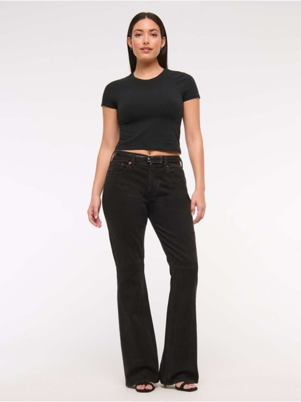 Abercrombie & Fitch the Boot low rise curve love jeans , sz : 26